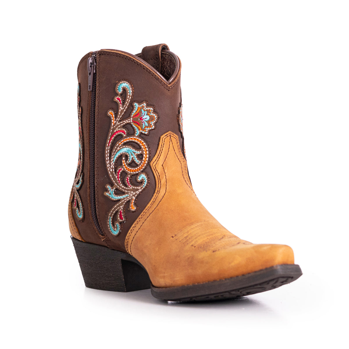 West Women's Western Cowgirl Boots - Full Grain Leather, Snip Toe MWB6013