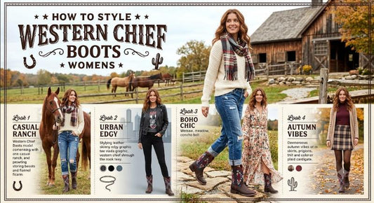 How to Style Western Chief Boots Womens