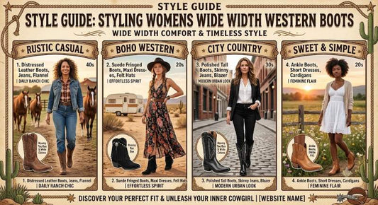 Style Guide: Styling Women’s Wide Width Western Boots