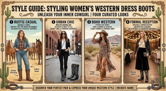 Style Guide: Styling Women’s Western Dress Boots