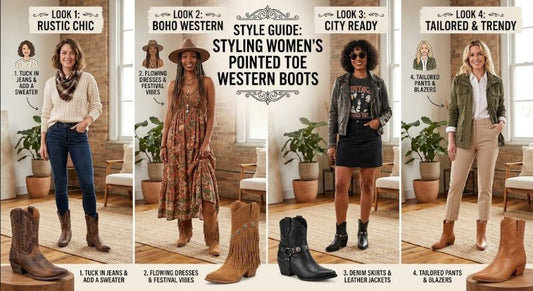 Styling Women’s Pointed Toe Western Boots