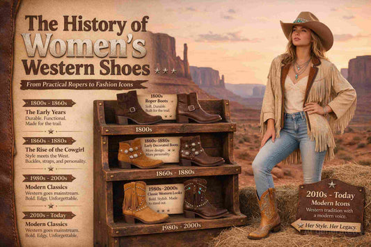 History of Women'S Western Shoes