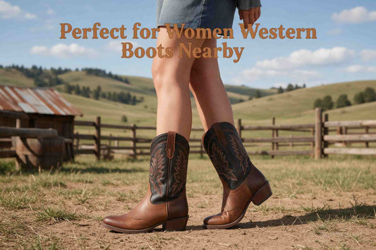 Perfect for Women Western Boots Nearby