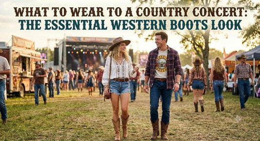 What to Wear to a Country Concert: The Essential Western Boots Look