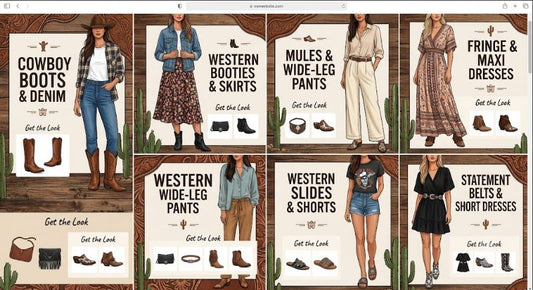 The Best Ways to Wear Western Shoes Womens