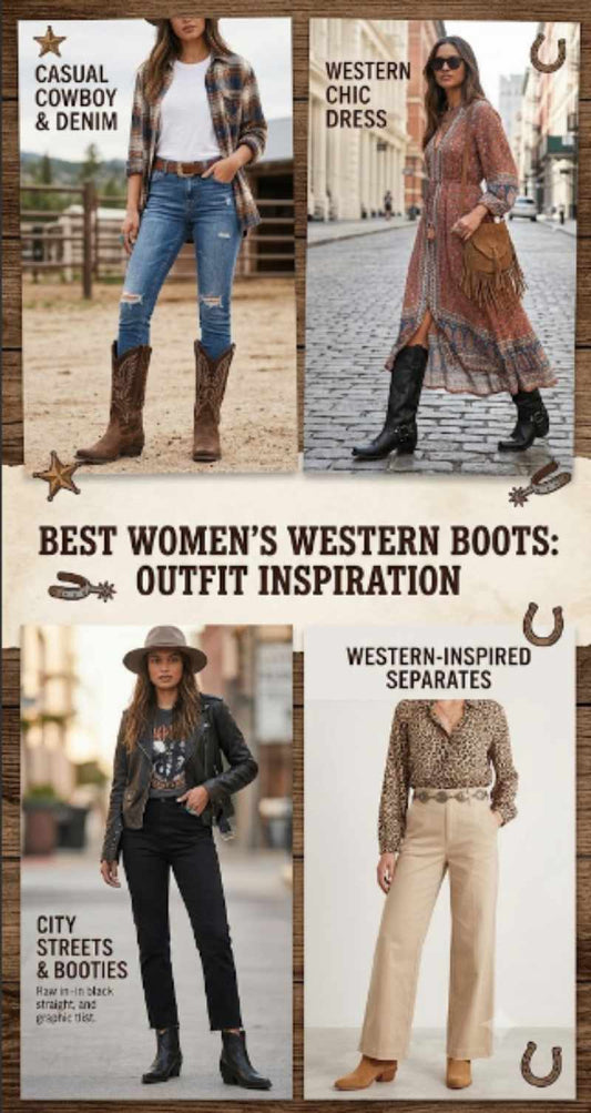 Outfit Ideas for Best Western Boots Women