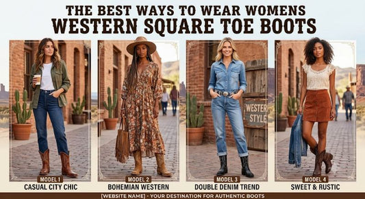 The Best Ways to Wear Womens Western Square Toe Boots
