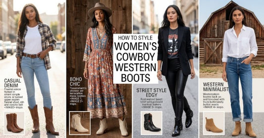 How to Style Western Cowboy Boots Womens