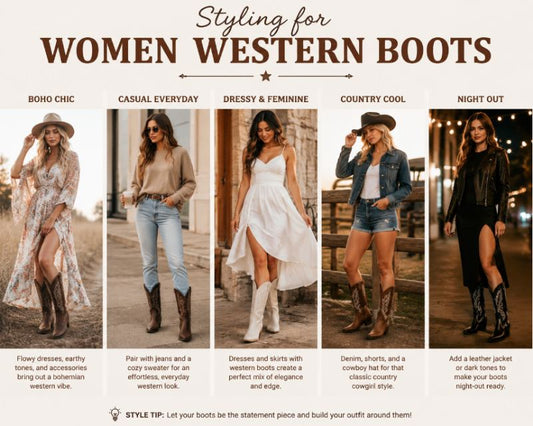 Styling for Women Western Boots