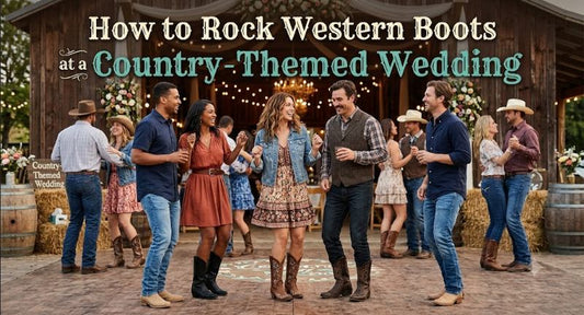 How to Rock Western Boots at a Country-Themed Wedding
