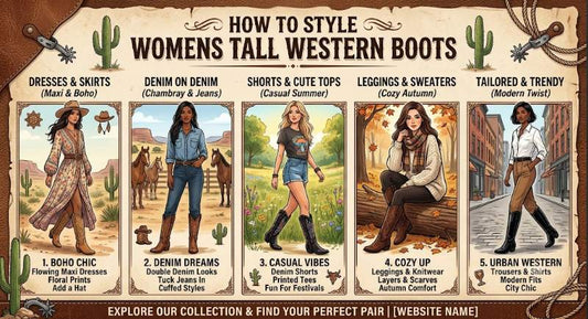 How to Style Women’s Tall Western Boots