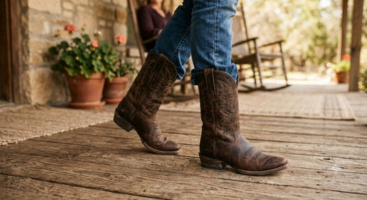 Breaking in New Cowboy Boots: Tips for Pain-Free Walking