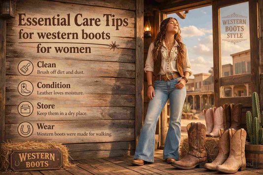 Care Guide for Women's Western Boots