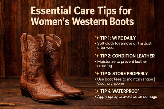 Essential Care Tips for Western Boots for Women: Complete Boot Care Guide