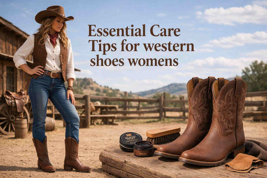 Care for Western-style footwear