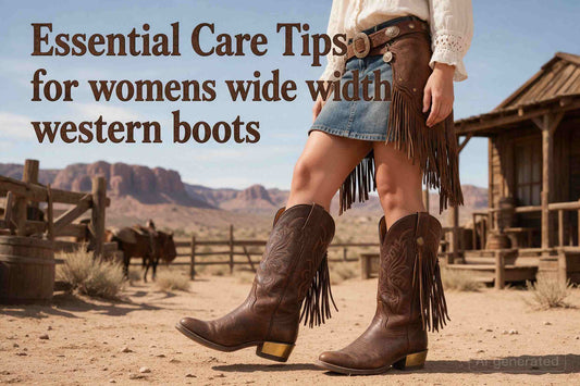 Care for Wide-Fit Western Boots
