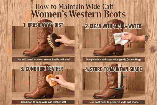 How to Maintain Wide Calf Womens Western Boots: Complete Care Guide