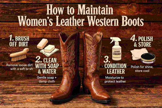 How to Maintain Womens Leather Western Boots: Complete Care Guide
