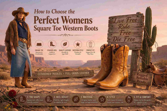 Choosing Women's Square-Toe Western Boots