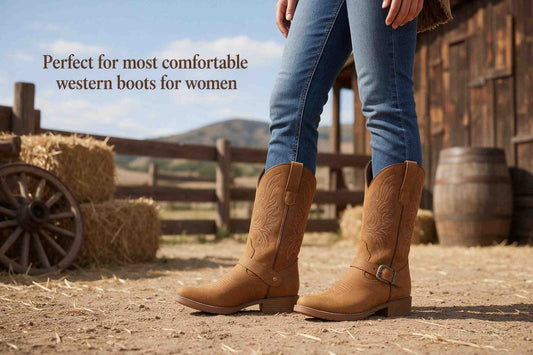 Comfortable women's Western boots