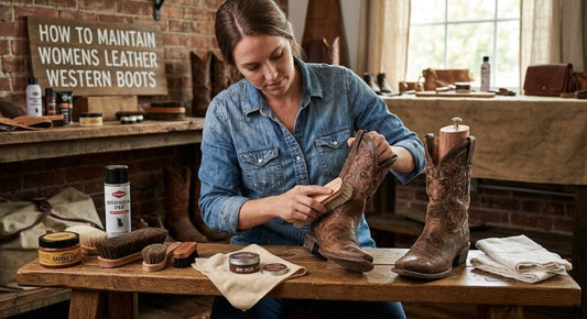 How to Maintain Womens Leather Western Boots