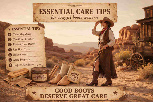 Essential cowgirl boots western