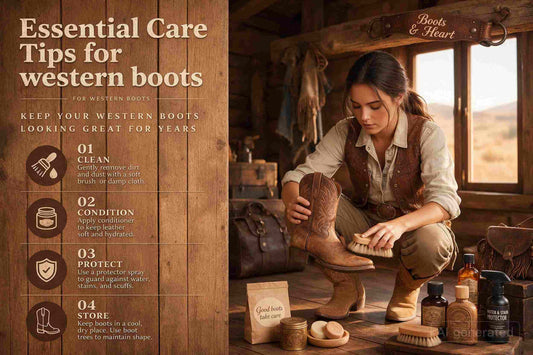 Essential western boots women