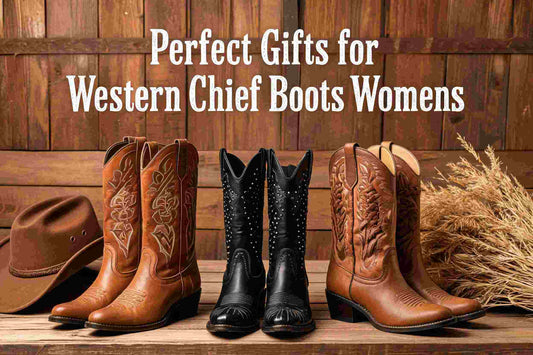 Gifts for women: Western Chieftain Boots