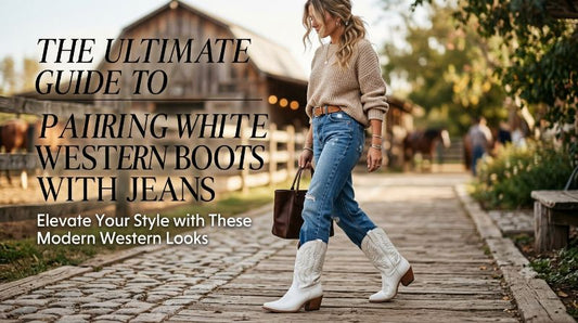 The Ultimate Guide to Pairing White Western Boots with Jeans