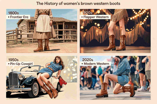 History of Women's Western Boots