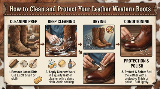 How to Clean and Protect Your Leather Western Boots