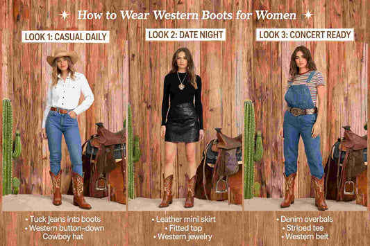 How to Wear Western Boots for Women Near Me