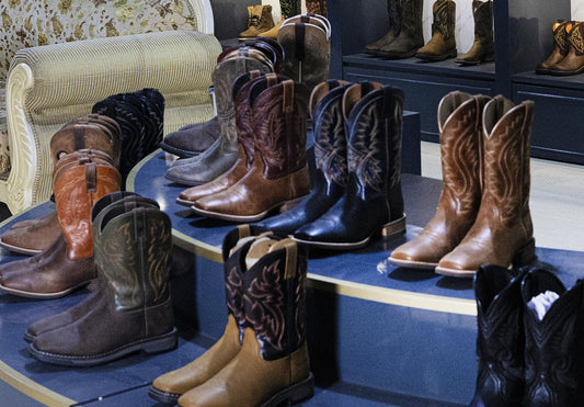 Partnership with Western-style boot suppliers