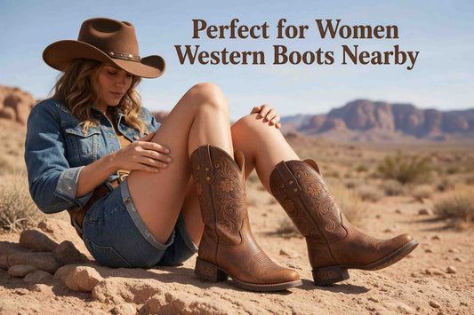 Perfect Women Western Boots Nearby