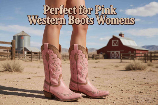 Perfect for Pink Western Boots Womens