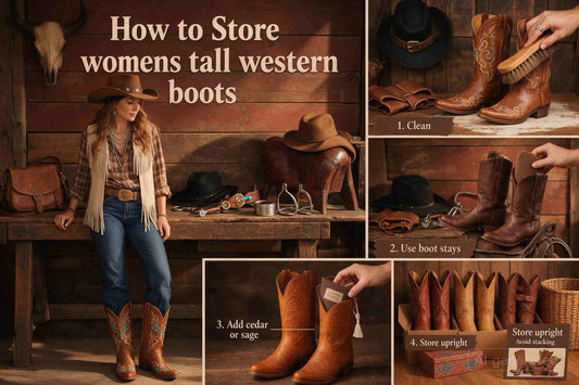 Store womens tall western boots