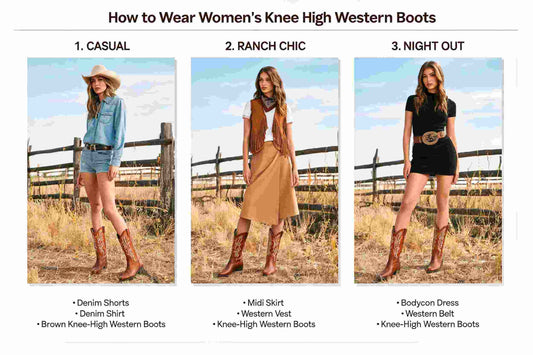 How to Wear Womens Knee High Western Boots: A Complete Style Guide