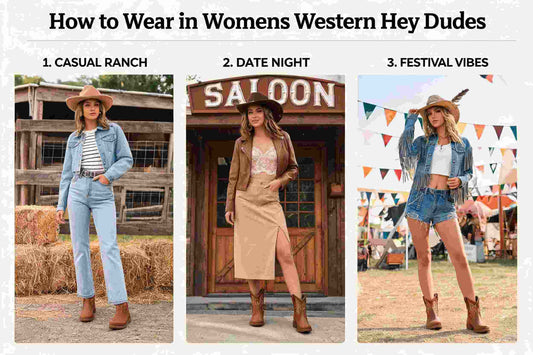 How to Wear in Womens Western Hey Dudes: A Simple Western Style Guide