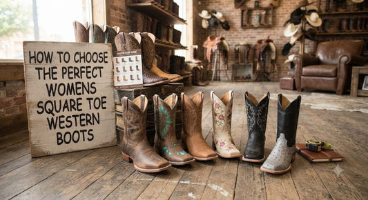 How to Choose the Perfect Womens Square Toe Western Boots