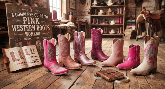 A Complete Guide to Pink Western Boots Womens