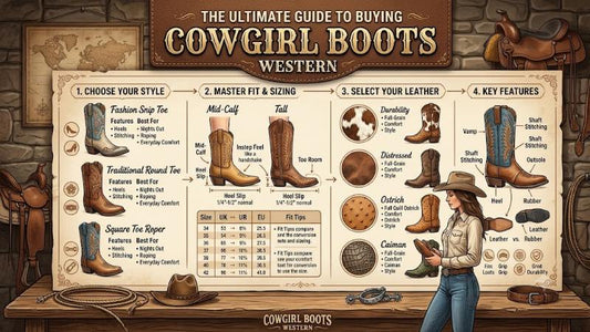 The Ultimate Guide to Buying Cowgirl Boots Western