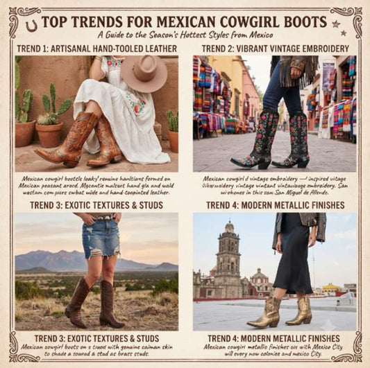 Top Trends for Mexican Cowgirl Boots