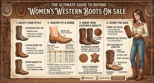 The Ultimate Guide to Buying Women's Western Boots On Sale