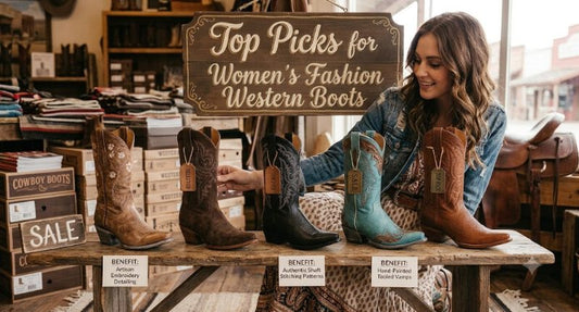 Top Picks for Women's Fashion Western Boots