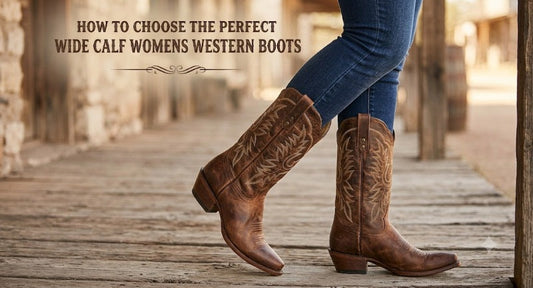 How to Choose the Perfect Wide Calf Womens Western Boots