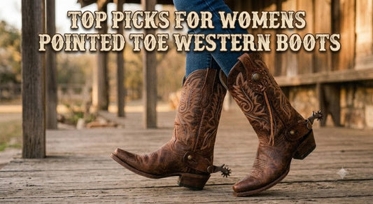 Top Picks for Womens Pointed Toe Western Boots