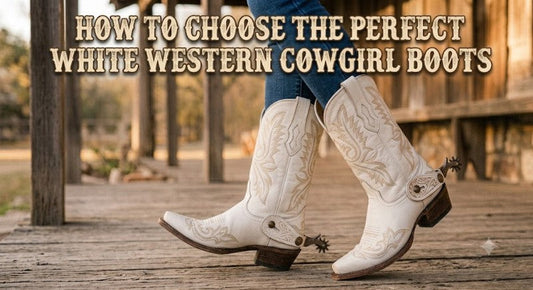 How to Choose the Perfect White Western Cowgirl Boots