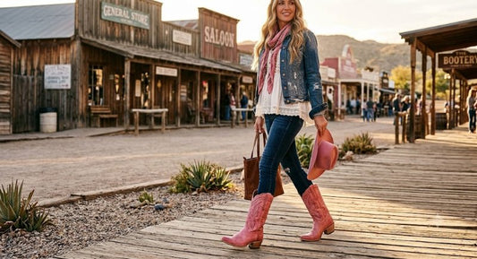 Perfect for Pink Western Boots Womens