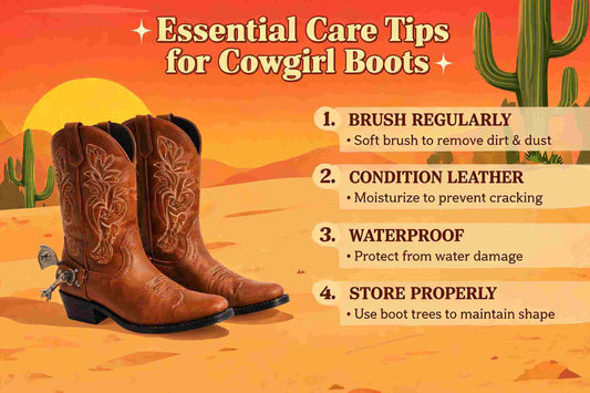 Essential Care Tips for Cowgirl Boots Western