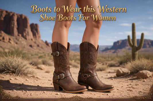 Western Shoe Boots For Women